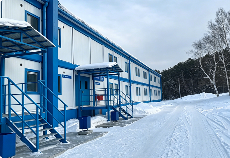 俄气野外模块化员工宿舍营地建设项目
